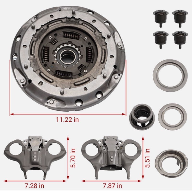 UnayKolb 6DCT250 DPS6 Auto Transmission Dual Clutch Drum Set Dual Clutch Kit Fits Ford Focus 2011-20