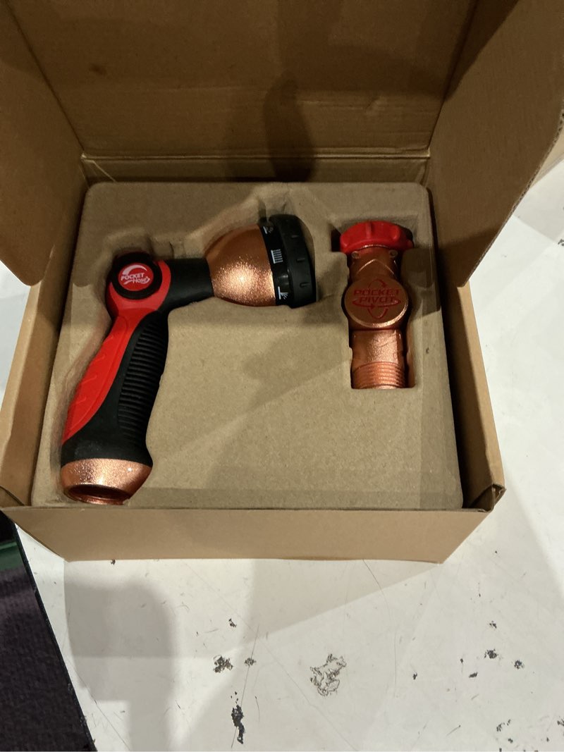 Condition photo showing Good Condition for pocket hose ballistic double uv edition 25 ft expandable garden hose w/pocket pivot swivel connector