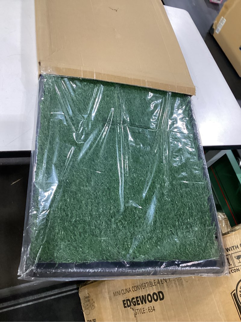 Condition photo showing New/Like New for artificial grass patch bathroom mat 20x30