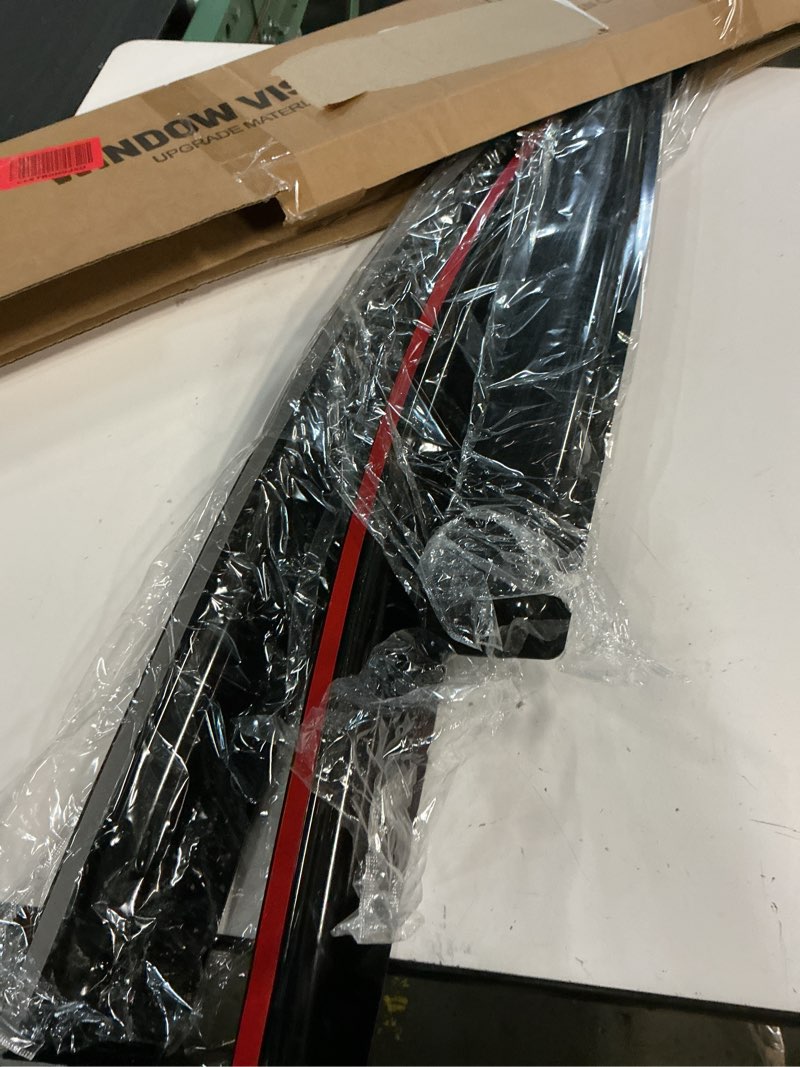 Condition photo showing As Is for CMVT Auto Window Visors for 2007-2011 Honda CR-V CRV, Rain Guards Shields Vent Deflector Shade Dark Smoke 2008 2009 2010, Tape-On, 4PCS For 2007-2011 | Honda CR-V | Out-Channel