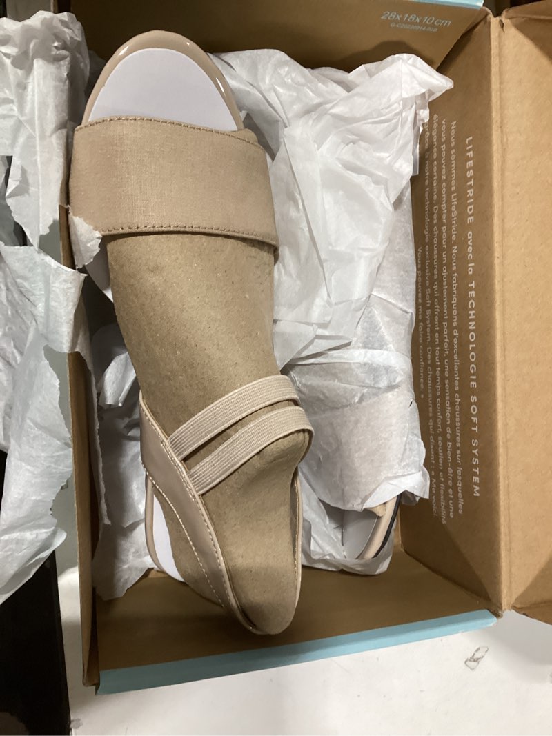 Condition photo showing Good Condition for LifeStride Women's, Yolo Sandal 7 Tender Taupe