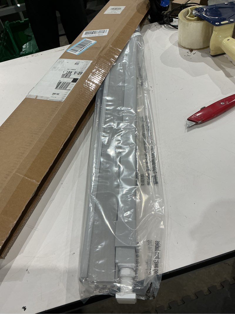 Condition photo showing Good Condition for lazblinds cordless cellular shades, no tools no drill light filtering honeycomb shades pleated blinds for windows, 37'' w x 64'' h, light grey light filtering-light grey 37'' w x 64'' h