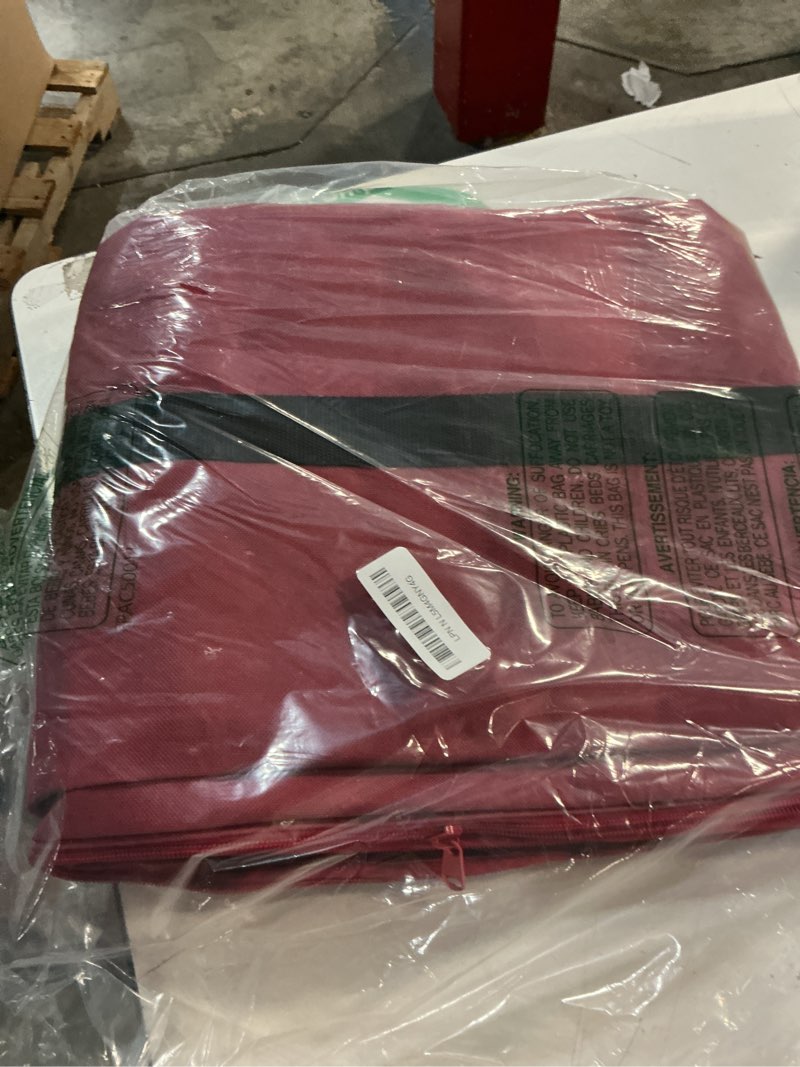 Condition photo showing Good Condition for Elf Stor Heavy Duty Canvas Christmas Tree Storage Bag with Straps, fits up to 9 ft Tree, Red