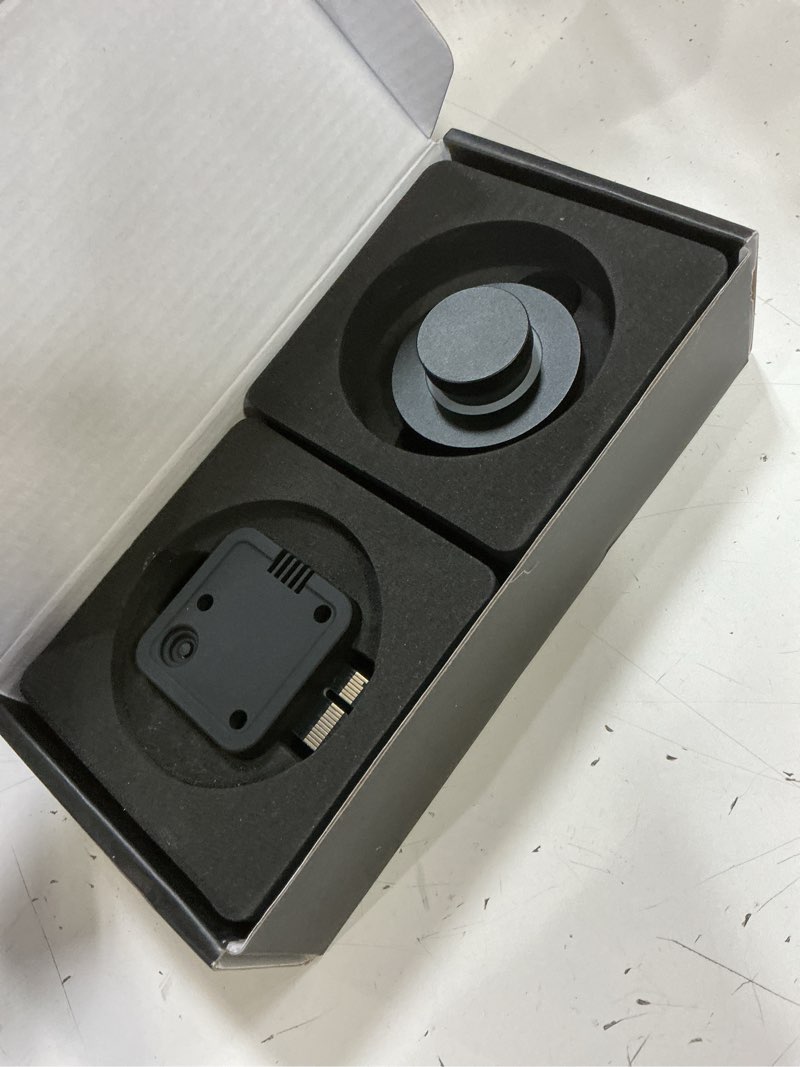 Condition photo showing As Is for vorzokispl wireless pc power button, premium aluminum usb-c rechargeable remote desktop power switch