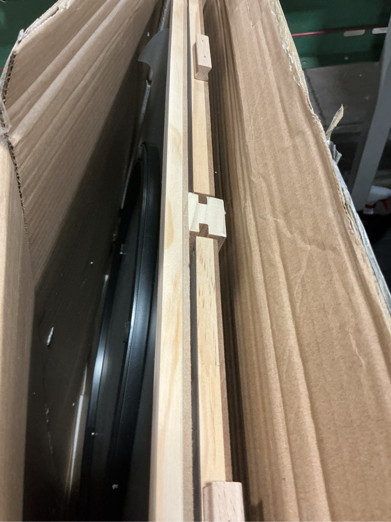 Condition photo showing As Is for 1500 Pieces 2-in-1 Tilting & Rotating Puzzle Board, Portable Puzzle Table with 4 Drawers Cover,34.25" x 25.2" Medium-1500