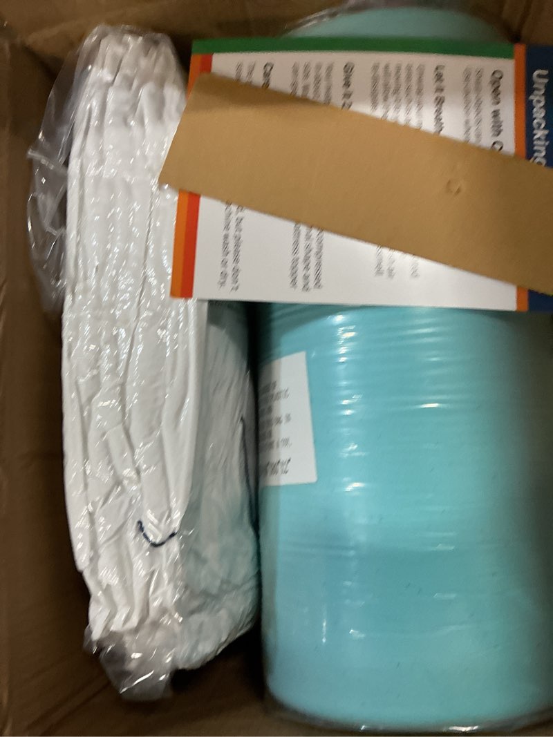 Condition photo showing New/Like New for dual layer 4 inch memory foam mattress topper queen size, 2" cooling gel memory foam & 2" pillow top bed topper, certipur-us mattress cover for pressure relief, 21" deep pocket, white