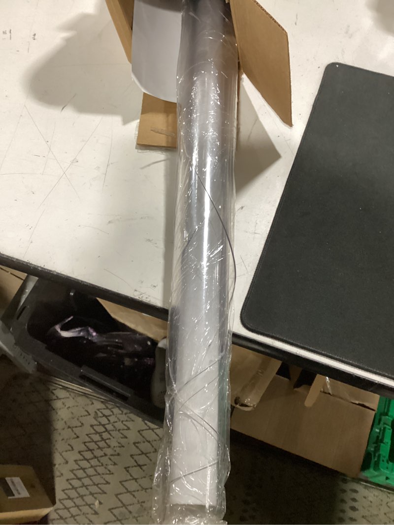 Condition photo showing Good Condition for 45 inch round clear table cover protector, 2mm thick round clear table protector for dining room table, waterproof round plastic vinyl table pad clear 2mm 45" (round)