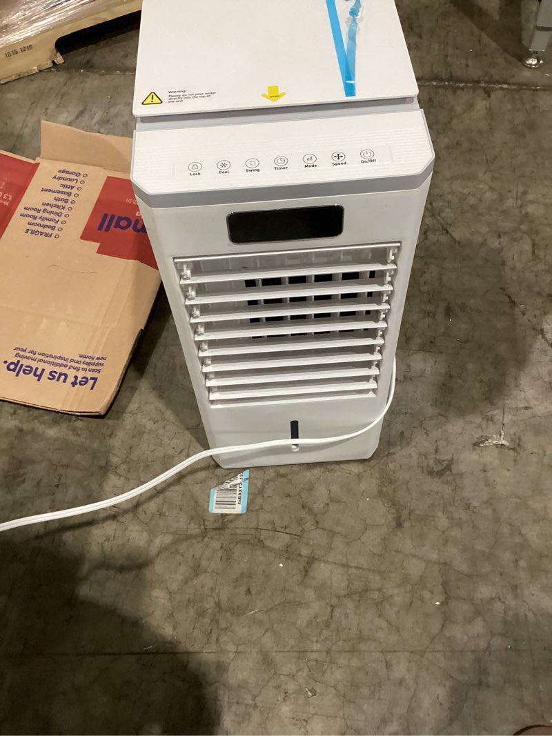 Condition photo showing Good Condition for verosky portable air conditioners, 3-in-1 evaporative air cooler with remote, 2-gal water tank, 4 modes & 3 speeds, quiet windowless swamp cooler for bedroom, room, office, small spaces(white)