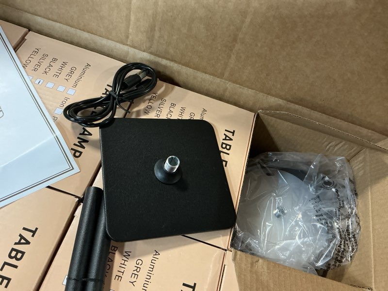 Condition photo showing Good Condition for 10 Pack - Black Rechargeable Cordless Table Lamps, Portable LED Desk Lamps, Dimming 5000mAh Rechargeable Battery Powered LED Lighting for Restaurant,Bar, Bedroom, Outdoor, Party