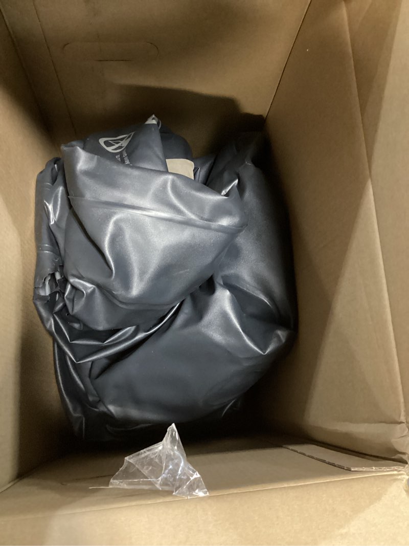 Condition photo showing As Is for OhGeni Air Mattress Queen with Built in Pump, Inflatable Mattress Blow Up Mattress 18 Raised Comfort,Upgraded Surface Portable Bed, Air Bed for Home, Guest, Camping, Colchone Inflable, 650 lbs Queen 18''(Standard Height)