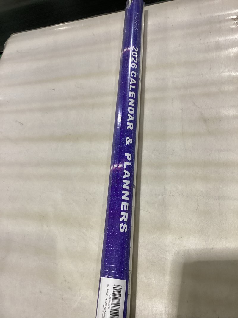 Condition photo showing New/Like New for 3pcs 32" x 48" 2026 Wall Calendar Dry Erase - Large Starry Sky Calendar Wet & Dry Erasable Laminated 12 Month Annual Yearly Planner, Reversible, Horizontal/Vertical (2026 Wall Calendar)