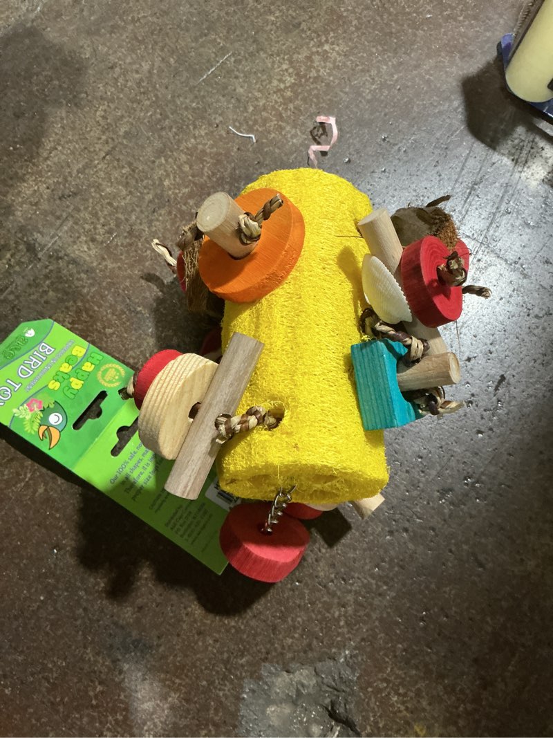 Condition photo showing Good Condition for A&E Cage Java Wood Fun Spongy Bird Toy