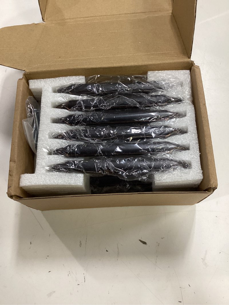 Condition photo showing Good Condition for 12-pack distressed 5 in. (128mm) vintage antique oil rubbed bronze zinc alloy cabinet bar pulls