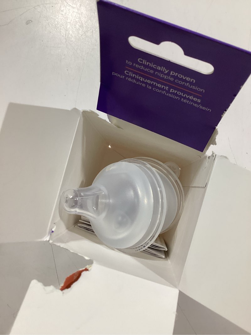 Condition photo showing Good Condition for lansinoh naturalwave baby bottle nipples, extra slow flow, size xs, 0+ months, 4 count 100% soft, durable silicone, made without bpa bps, anti-colic, supports baby's developing mouth and teeth newborn flow
