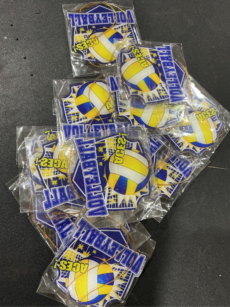 Condition photo showing New/Like New for ((BIDDING ON 15))Volleyball Ornament Volleyball Gifts for Teen Girls Players Birthday Christmas Tree Decorations Keepsake Navy