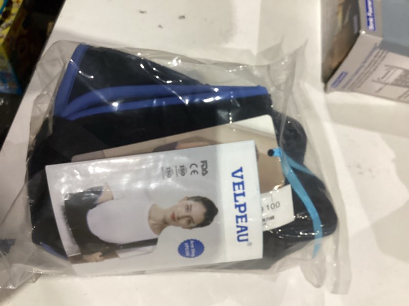 Condition photo showing Good Condition for velpeau arm sling shoulder immobilizer for women and men, fit left or right arm - rotator cuff support brace - medical sling for shoulder, clavicle, elbow injury (comfort type, large: bust 33.5?-41?) large (pack of 1) comfort version