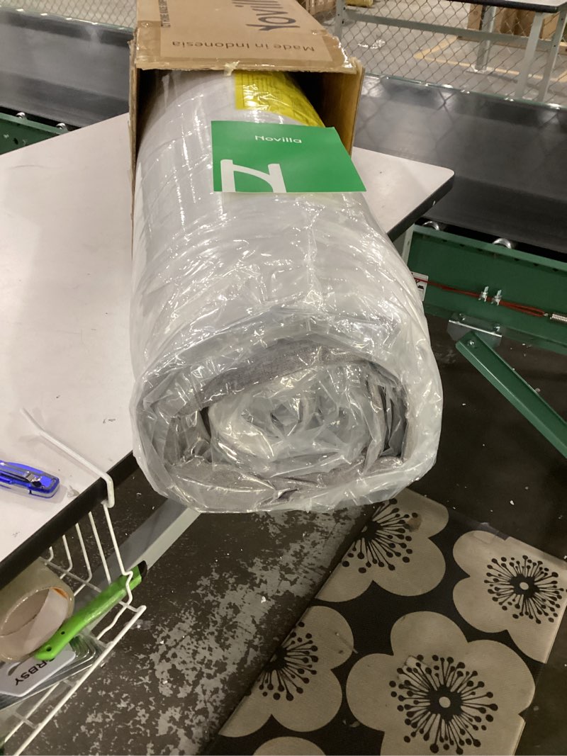 Condition photo showing New/Like New for Novilla Twin Size Mattress, 12 Inch Gel Memory Foam Mattress for Cool Night & Pressure Relief, Medium Plush Feel with Motion Isolating, Bliss Grey Twin 12 Inch