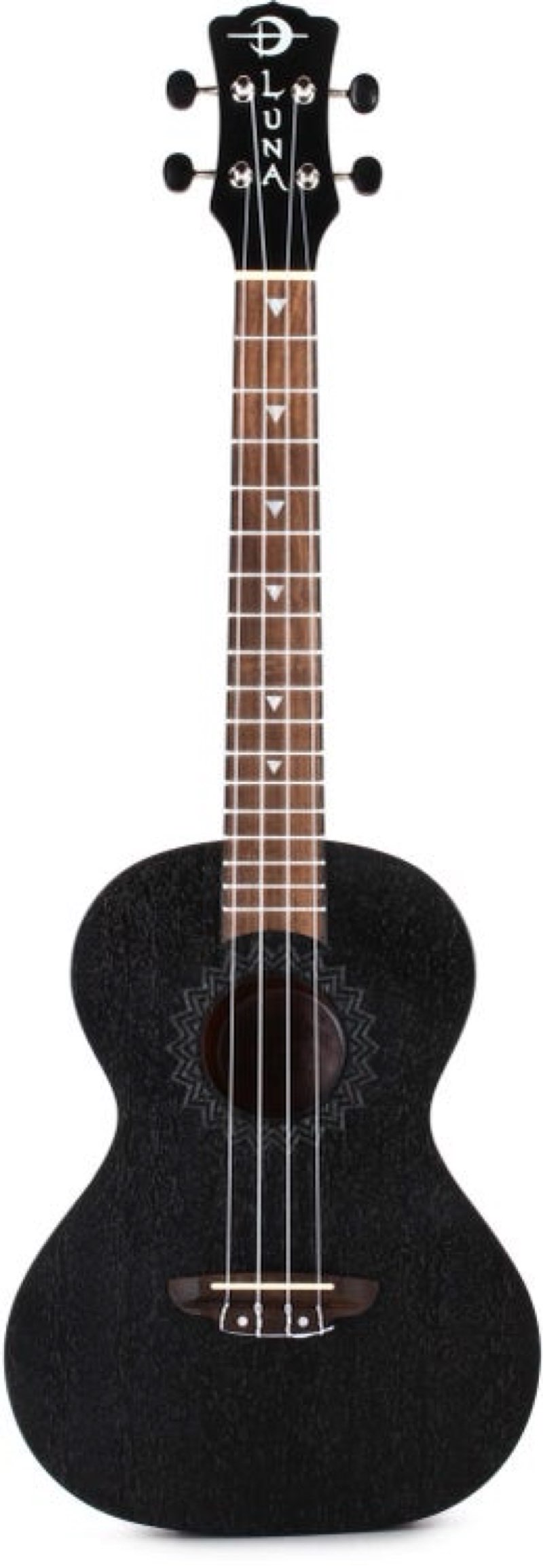 Donner Concert Ukulele Professional 23 Inch Mahogany Ukelele for Adult Beginner Ukele Bundle with Online Lesson Gig Bag Aquila String Pick Tuner Strap Cloth DUC-200D ,black