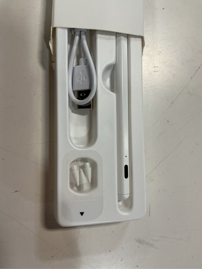 Condition photo showing Good Condition for stylus pen for ipad 6th-11th generation-2x fast charge active pencil compatible with 2018-2026 apple ipad pro 11"/12.9"/m4, ipad air 3/4/5/m2/m3/m4,ipad mini 5/6/7 gen-white