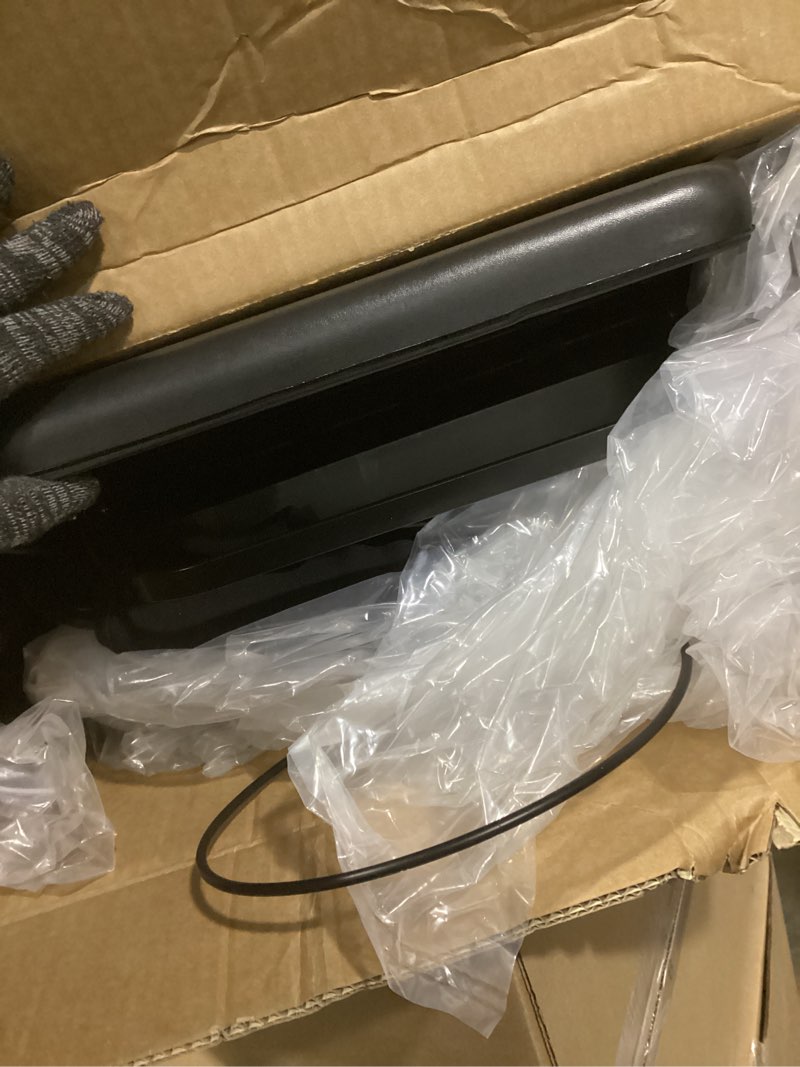 Condition photo showing Good Condition for Ambliss Rollator Walker with Seat & Tray, 300 lbs Weight Capacity, 8" Wheels Dual Height Ajustable, Foldable Rolling Walker for Seniors with Basket, Handles Brake Rollator Walker for All-Terrain Red-(8 Inch Wheel With Tray)