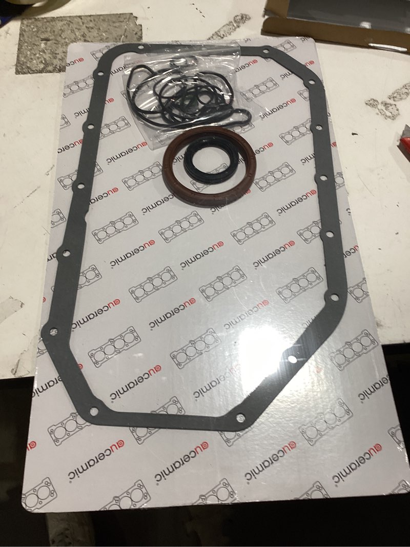 Condition photo showing Good Condition for auceramic cs26399 oil pan gasket set fit for 2002-2015 acura rsx type-s rsx csx tsx ilx cr-v 2003-2009 honda civic cr-v element 2.0l 2.4l l4 06114-pnd-030