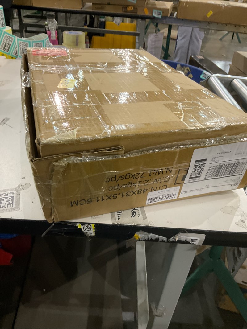 Condition photo showing New/Like New for Decorative Wooden Wagon Planter Box, Wood Wheelbarrow Planter with Handles, Drainage Hole, Wagon Garden Planter, Flower Cart for Indoor Outdoor Decor