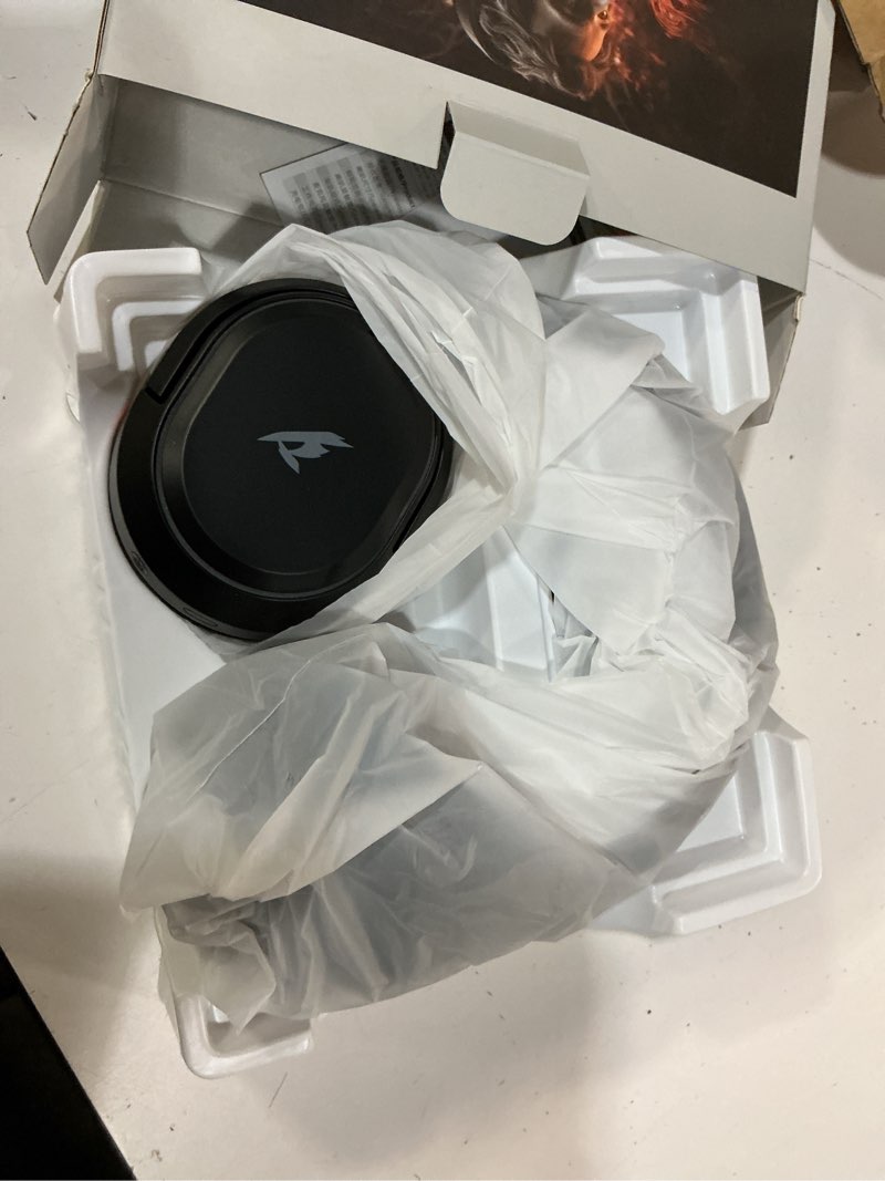 Condition photo showing Good Condition for wireless gaming headset, 7.1 surround sound, 2.4ghz usb gaming headphones bluetooth 5.4, 100-hr noise canceling mic rgb light, wireless headset for pc ps5 ps4 mac switch, only wired mode suit for xbox black-red
