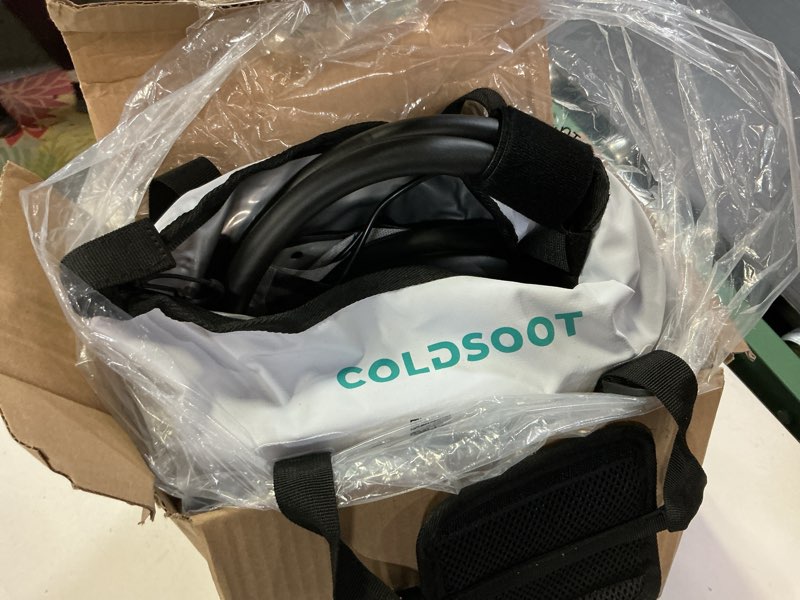 Condition photo showing Good Condition for COLDSOOT Cold Therapy Machine for Shoulder with Programmable Timer, Portable Ice Machine for Shoulder After Surgery, Lightweight Replacement Recovery System, Cryotherapy Pain Relief w/Compression Pad Shoulder Pad+Machine