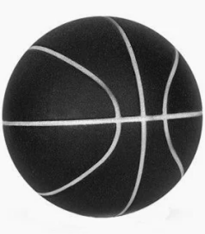 lintriguingly upgraded silent basketball size 7 - indoor noiseless airless foam basketball?heavier &
