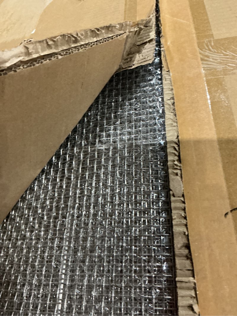 Condition photo showing Good Condition for yaocom 5 pack 23 x 23 inch stainless steel bakery screen, heavy duty wire cooling grid for donuts bread pastries, commercial baking tray insert for frying draining glazing, oven safe mesh tray