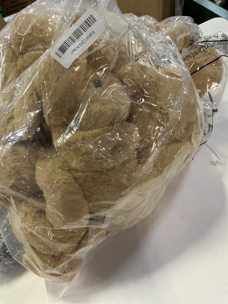Condition photo showing Good Condition for willbond 12 pack 12'' easter bunny stuffed animal bulk rabbit plush toys soft stuffed bunny for room decorations birthday gifts easter party favors (beige)
