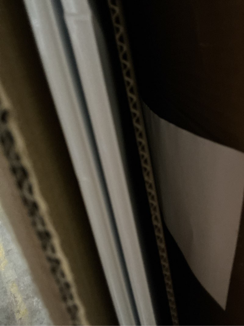 Condition photo showing Good Condition for Magnetic White Board Dry Erase Board for Wall?72" x 40" Wall-Mounted Aluminum Frame Marker Board, Foldable Portable Whiteboard with a Long Pen Tray for School, Classroom, Office & Home 72x40 inch Silver Style B