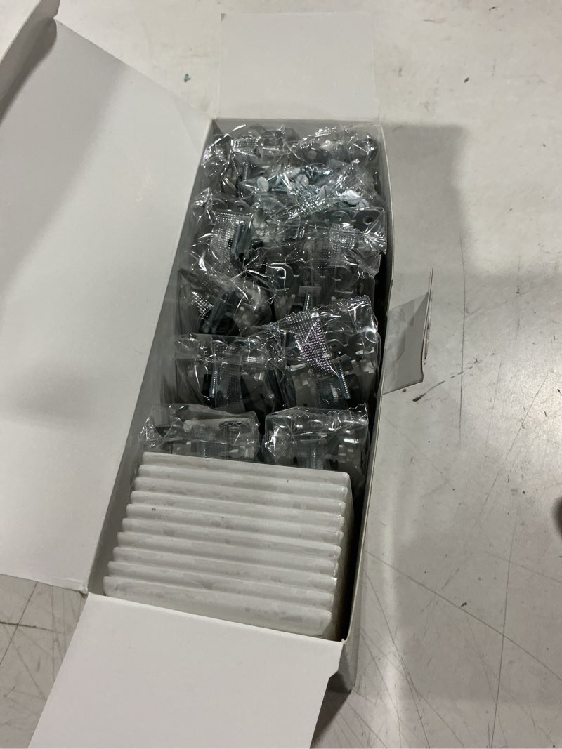 Condition photo showing Good Condition for bestten 10 pack single pole decorator light switch with wallplate, 15a 120/277v, rocker paddle wall switch, on/off interrupter for led and other lamps single pole white 10