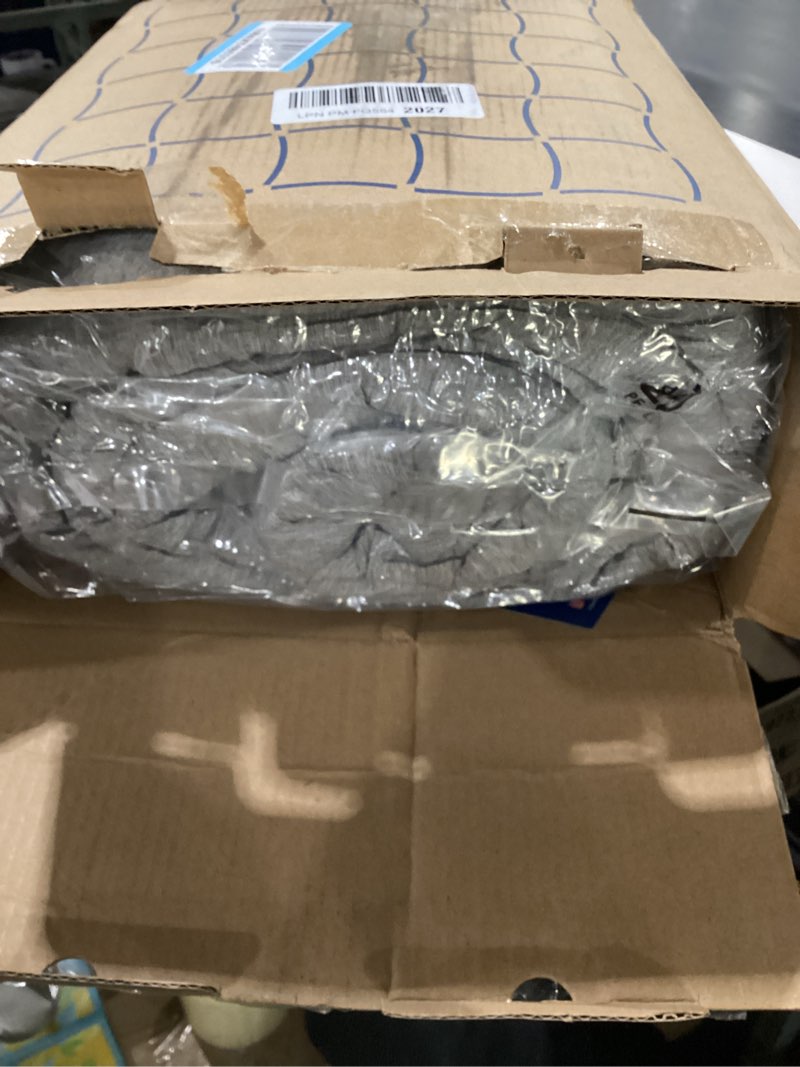 Condition photo showing New/Like New for Bedsure King Size Comforter Set - Dark Grey King Comforter Set, Soft Bedding for All Seasons, Cationic Dyed Bedding Set, 3 Pieces, 1 Comforter (104"x90") and 2 Pillow Shams (20"x36"+2") King 02 - Dark Grey