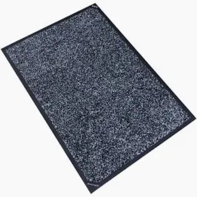 Neiza Front Door Mat Indoor Outdoor Entrance 36"x24", Ribbed Non Slip Mat, Absorbent Dirt Moisture T
