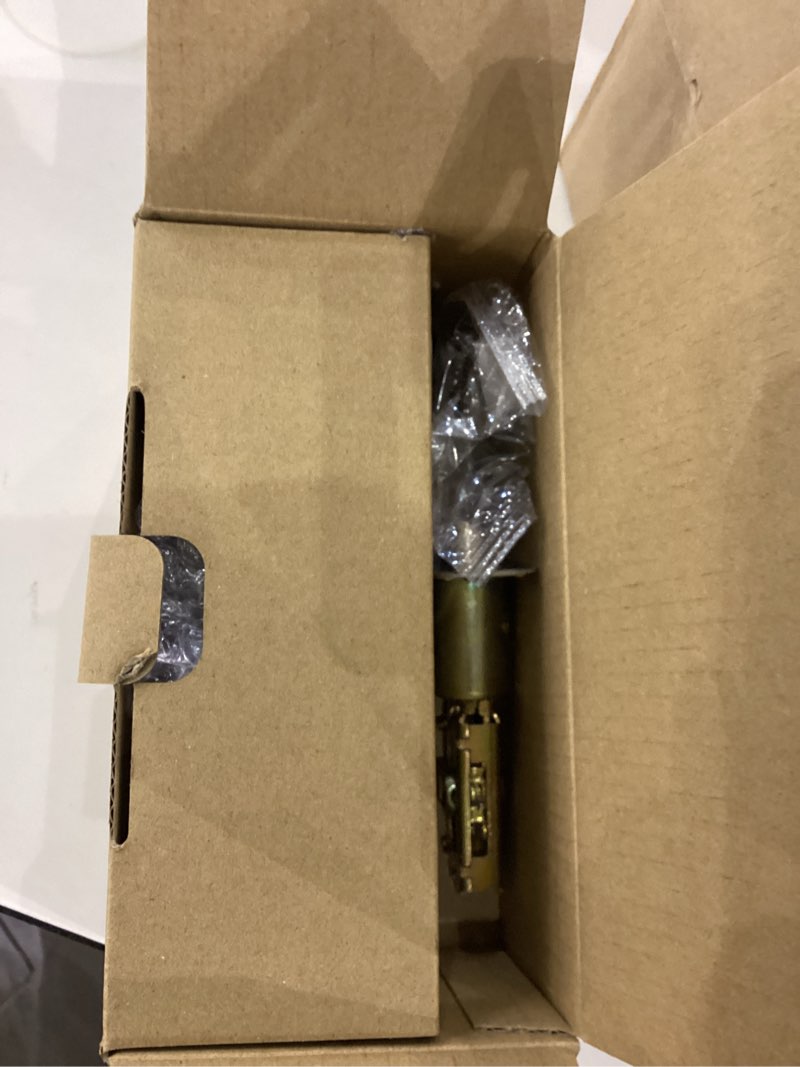 Condition photo showing Good Condition for goldenwarm Bronze Passage Door Knobs, Oil Rubbed Bronze Closet Door Knobs Interior, Bronze Passage Door Knobs Set for Hallway Closet (3 Pack, Oil Rubbed Bronze) 3 Pack Passage Oil Rubbed Bronze