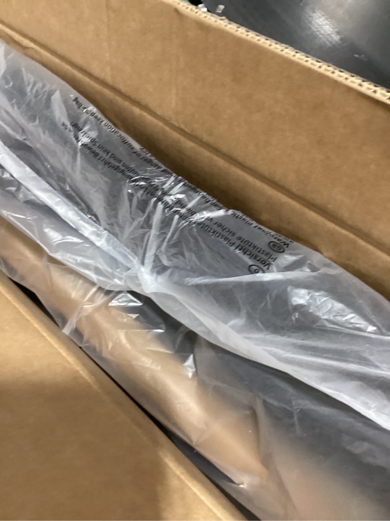 Condition photo showing New/Like New for Under Cabinet Range Hood 30 inch, Ducted/Ductless Convertible Kitchen Stove Hood, Stainless Steel Vent Hood w/Rocker Button Control, 2 Speeds Exhaust Fan, 280CFM, Black 30 inch Black