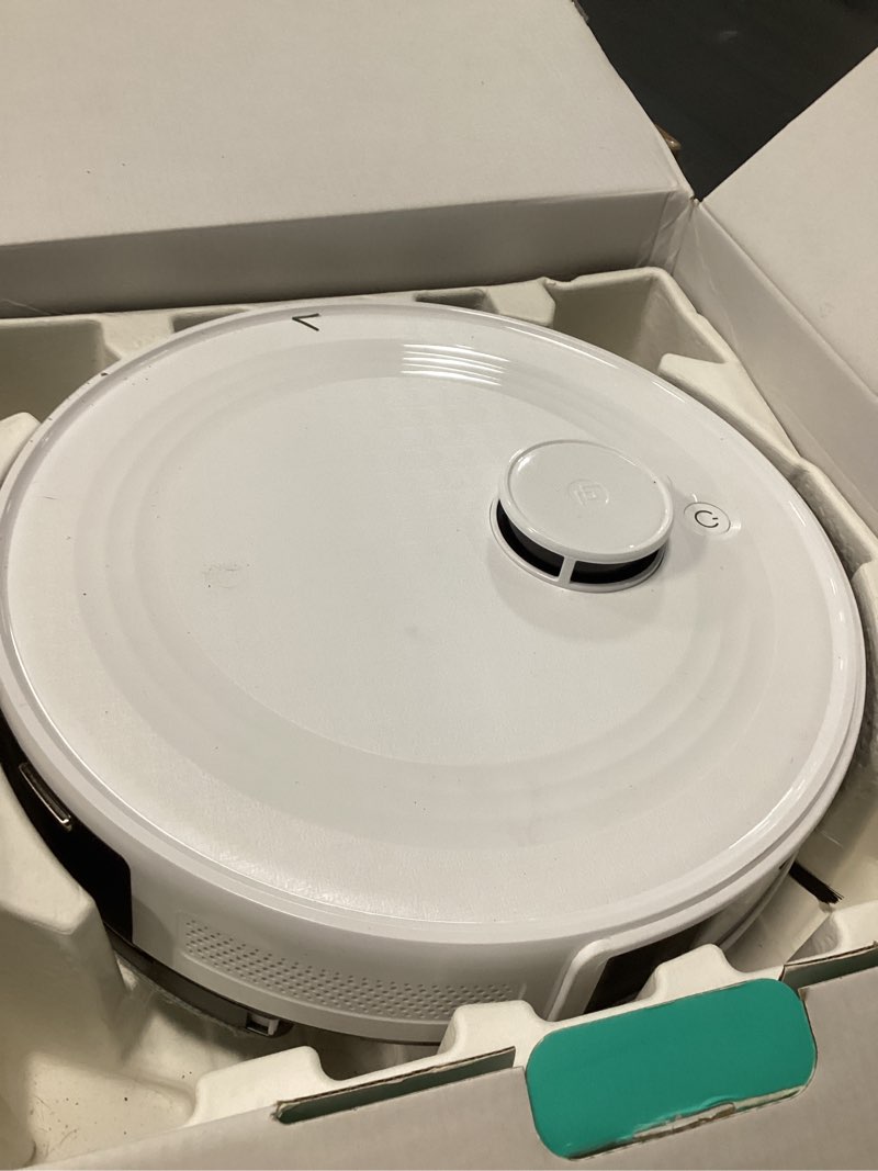 Condition photo showing As Is for Lefant LiDAR Robot Vacuum and Mop, 90-Day Self-Emptying, 190° PSD Obstacle Avoidance, Customized Cleaning, Multi-Floor Mapping, 5500Pa Strong Suction, 140 Min Runtime, WiFi/Alexa/APP/iWatch, M2 Pro