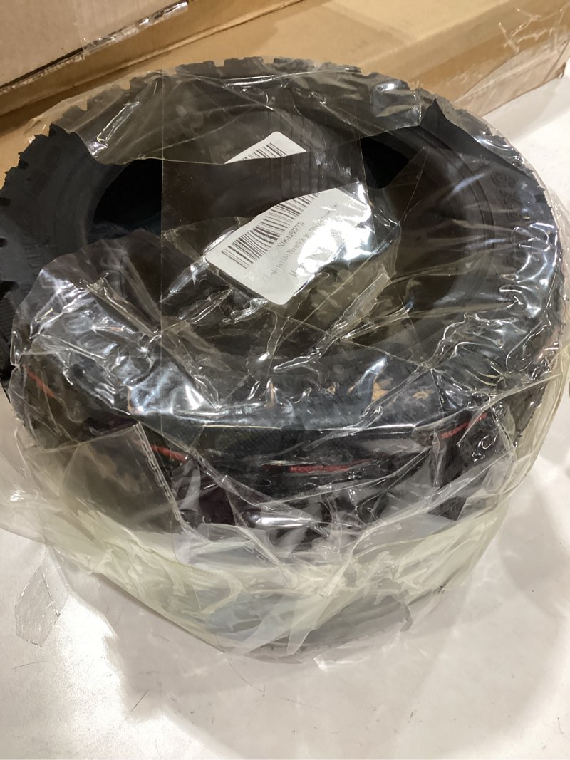 Condition photo showing As Is for 100/65-6.5 off-road tubeless tire for vsett 11+/zero 11x/dualtron for 11 inch electric scooter accessories, self repairing tires, non-slip replacement wheels for scooter (2 pcs)