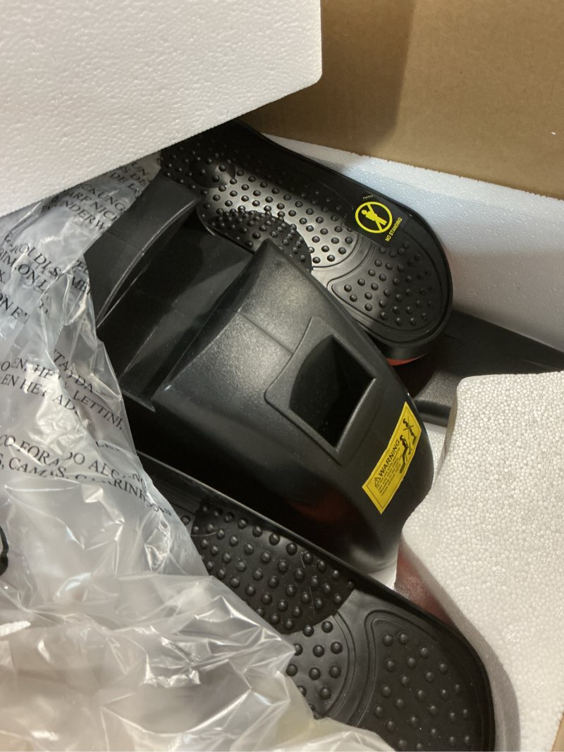 Condition photo showing As Is for Under Desk Elliptical Machine, Electric Elliptical Leg Exerciser for Seniors with 12 Adjustable, Portable Quiet Elliptical Exercise Machine, Seated Pedal Exerciser with Remote Control