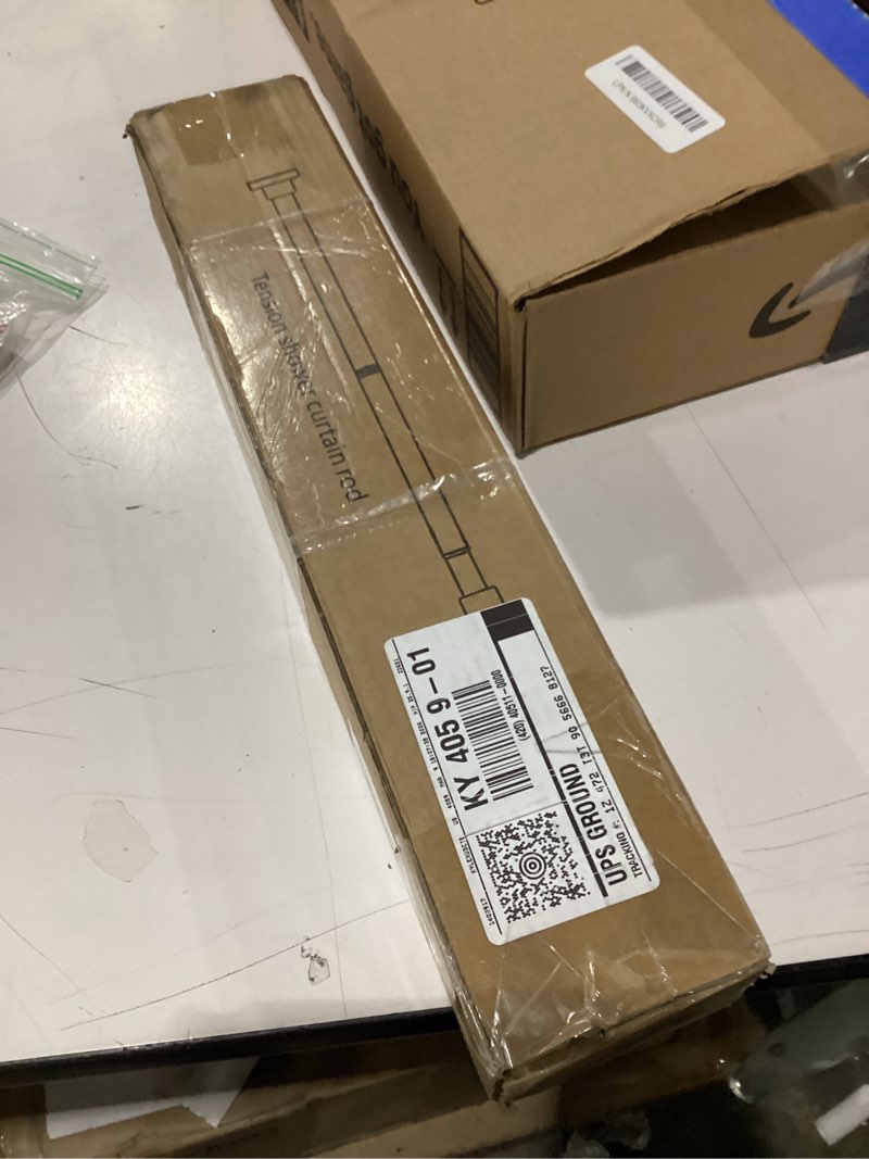 Condition photo showing New/Like New for Tension shower curtain rod