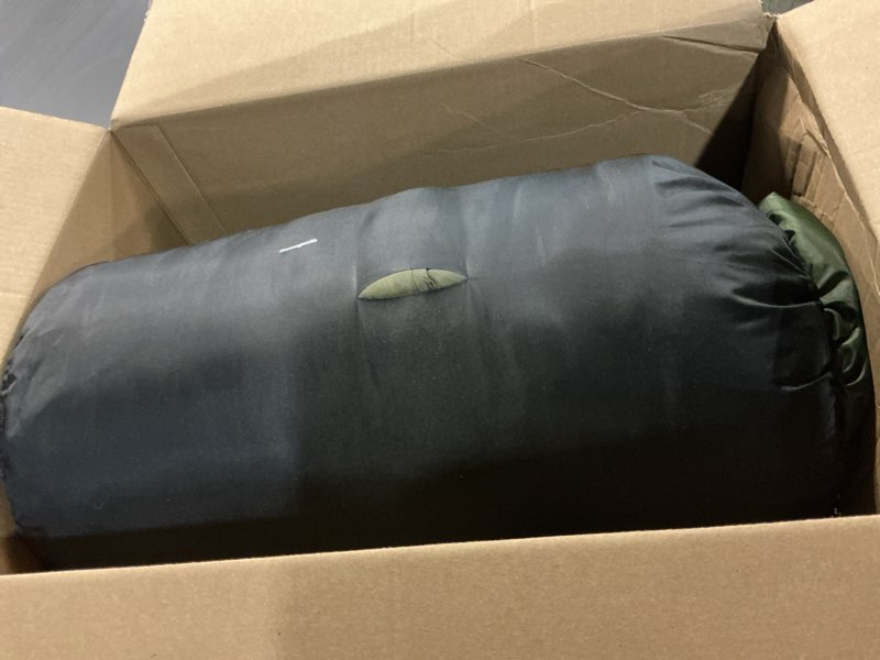 Condition photo showing As Is for Teton Celsius Regular, 25F, 20F, 0F Degree Sleeping Bags, All Weather Bag for Adults and Kids, Camping Made Easy and Warm, Travel Sack Included Ivy Regular 0f