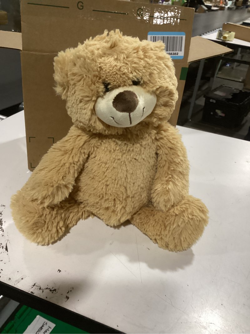 Condition photo showing Good Condition for BenBen Teddy Bear Stuffed Animal, 18 inch Brown Stuffed Teddy Bear Plush Toy, Soft Plushies Gifts for Baby Shower, Easter Decorations