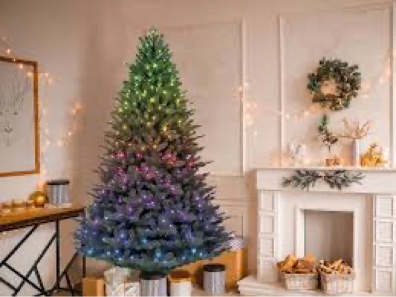 pre-lit led grand sonoma fir 550 microbright lights 2,165 branch tips 56 in (142 cm) base diameter flame retardant needlespre-lit led grand sonoma fir 550 microbright lights 2,165 branch tips 56 in (142 cm) base diameter flame retardant needles