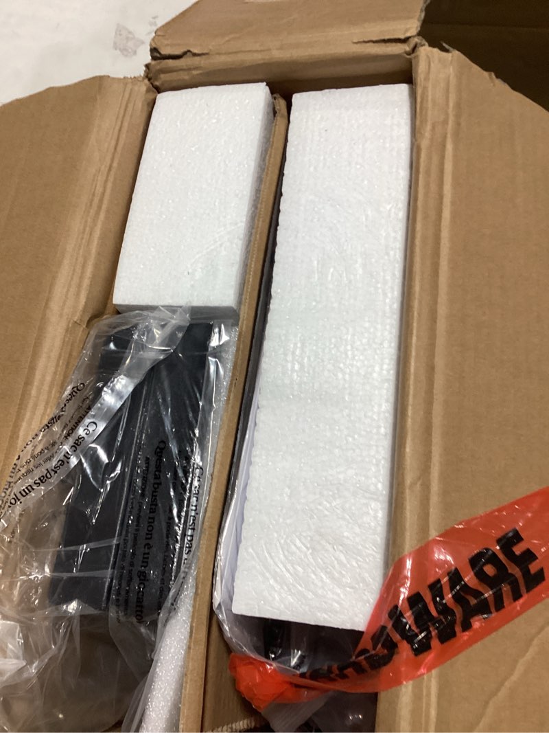 Condition photo showing Good Condition for full headboard only, headboard for full size bed with storage, upholstered headboards with led lights & charging station, attach frame, ideal for bedroom/dorm/guest room, black, faux leather full black