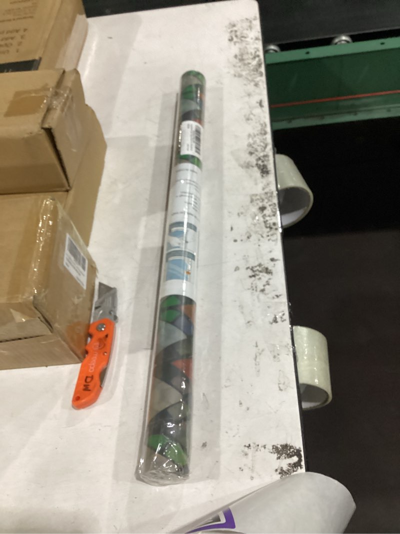 Condition photo showing Good Condition for window privacy film stained glass 23.6" x 157.4" rainbow | static cling – no glue, no residue. uv and heat blocking. rainbow privacy for doors, windows, bathrs, with install tools crystal 23.6x157.4 inches
