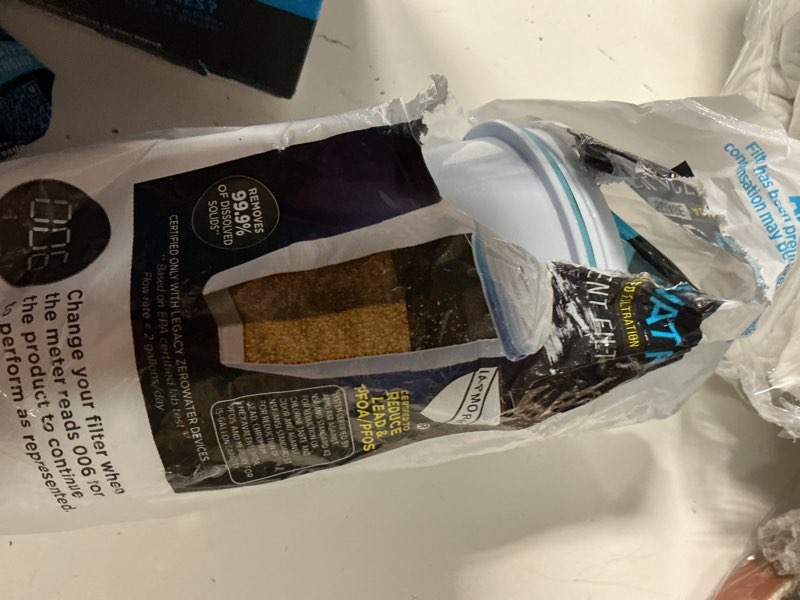 Condition photo showing New/Like New for zerowater replacement filters for pitchers (2 pack) 2 count (pack of 1)
