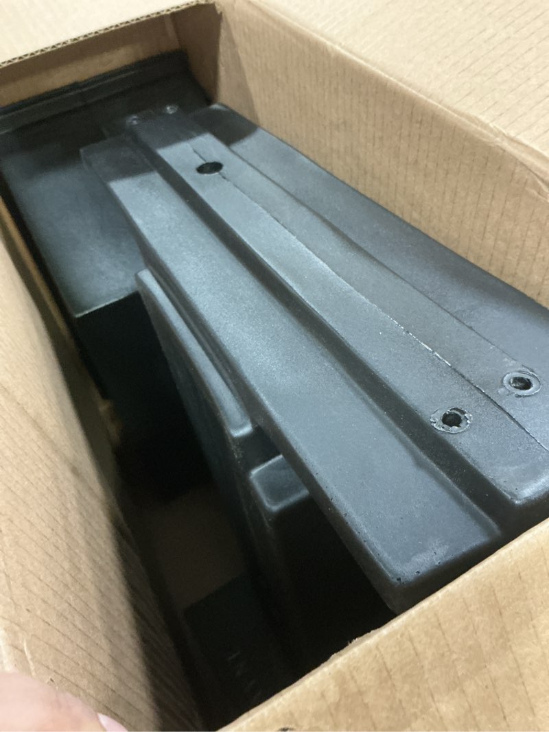 Condition photo showing Good Condition for Mayne Signature Plus Mailbox Post with Newspaper Slot and Planter – Weather-Resistant, Durable Classic Design – Easy-to-Install Outdoor Mailbox Post Black