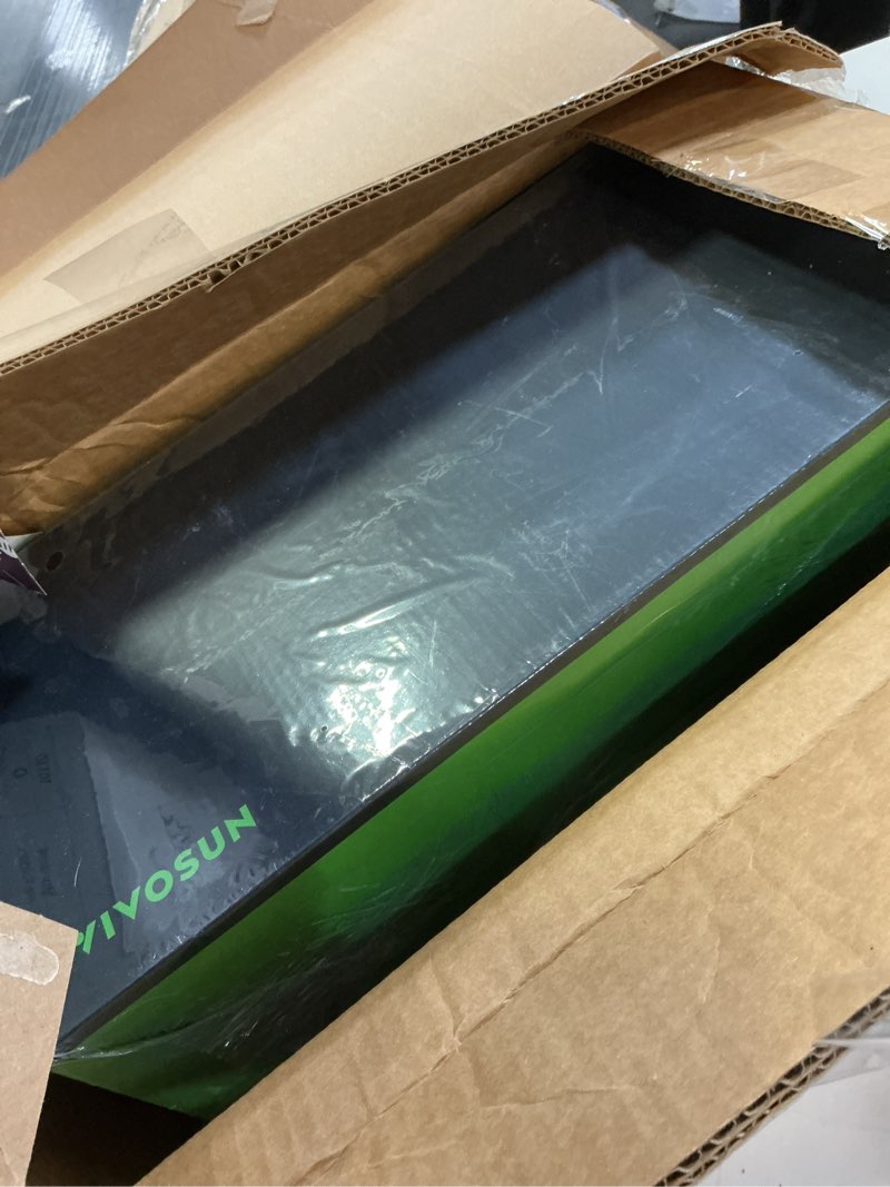 Condition photo showing New/Like New for VIVOSUN AeroWave E6 Gen2, Grow Tent Clip Fan 6”, EC Motor, Smart Control, Powerful Oscillating Fan, Local Timer, Weatherproof IP54, for Hydroponics Circulation Cooling, Black 2 Black