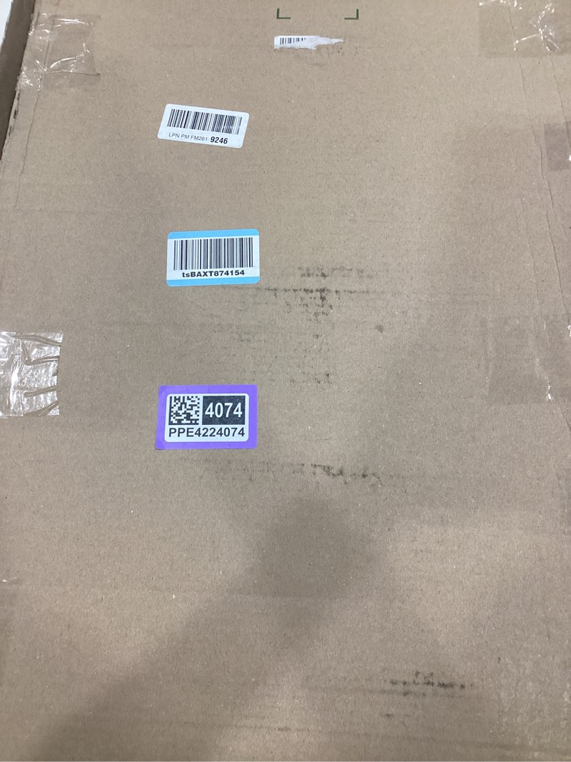 Condition photo showing Good Condition for lippert 28" screen defender rv entry door protector kit with black powder-coated aluminum for pet protection on travel trailers, 5th wheel campers and motorhomes - 859793 28-inch door (24.5" screen kit)